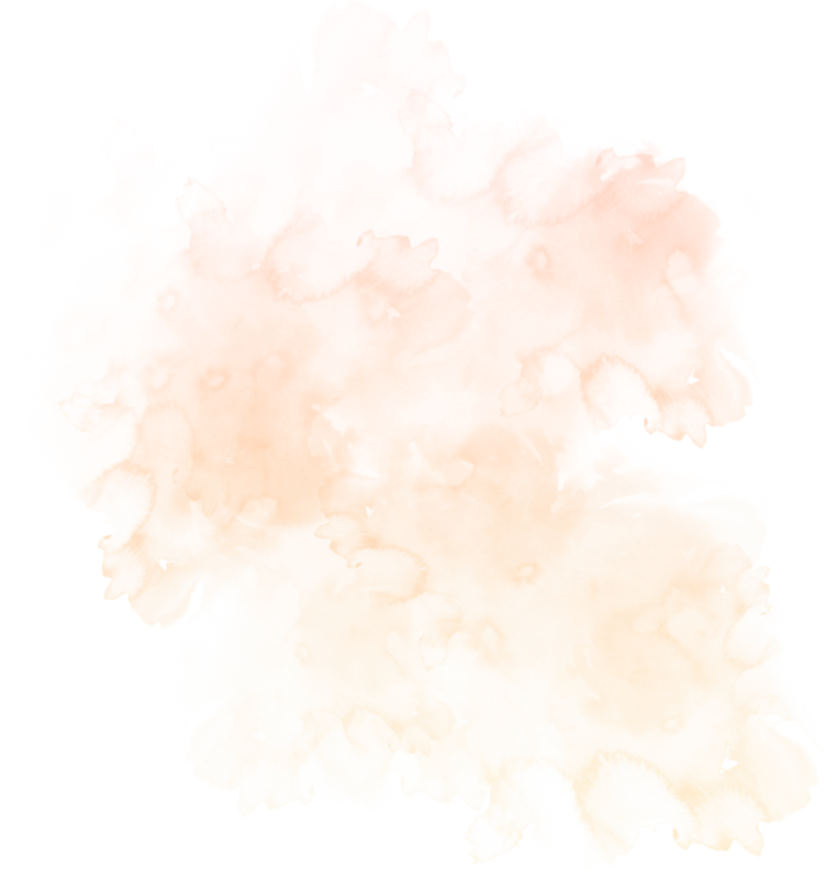 Hand painted yellow watercolor background